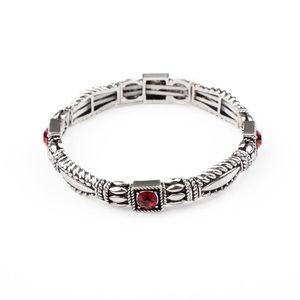 💥3/$15💥 Get This GLOW On The Road - Red Stretch Bracelet